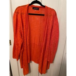 Orange Cardigan